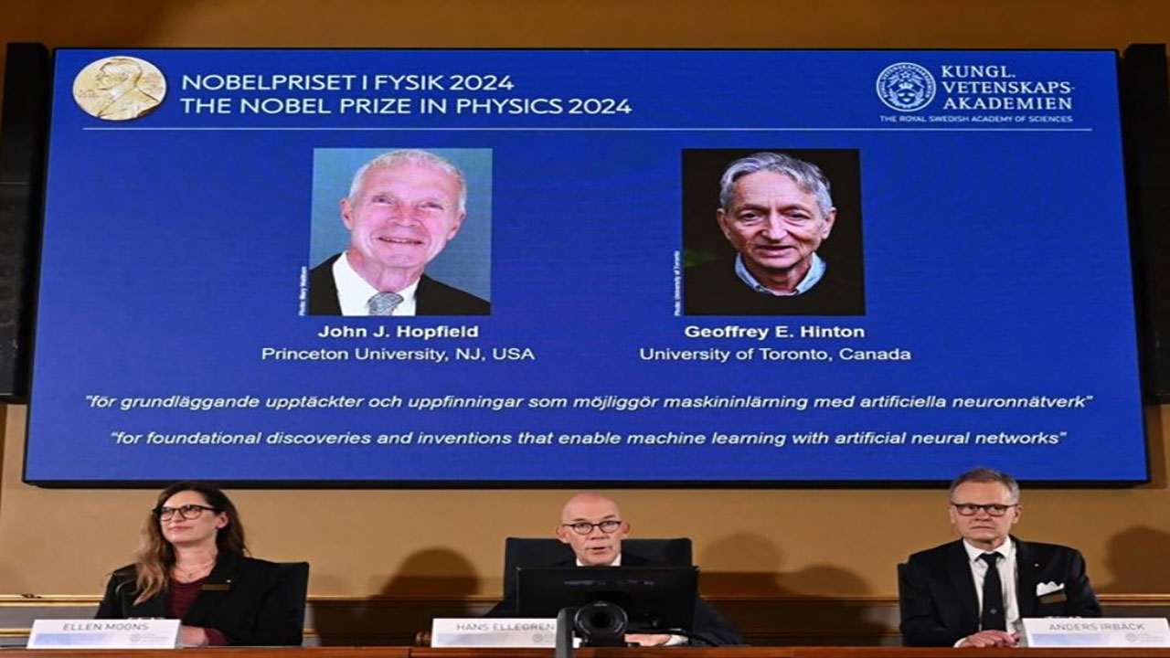2024 Nobel Fizik Ödülü Yapay Zeka'nın öncülerine verildi