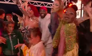 Foto - 2024 Paris Olimpiyat oyunları açılış töreninde LGBT rezaleti