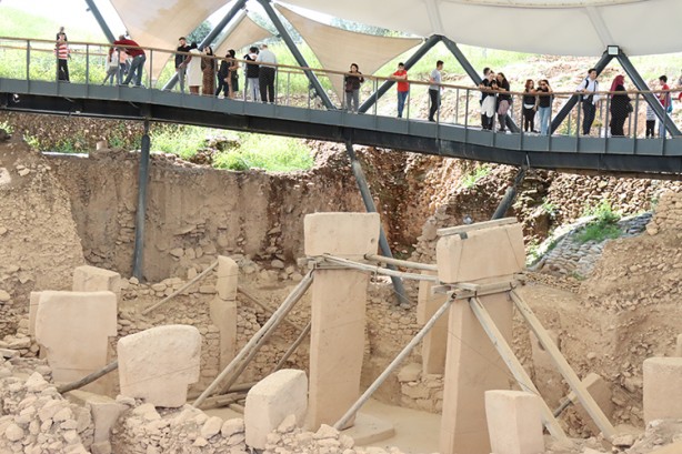 Foto - 2024’ün parlayan yıldızı Göbeklitepe, yerli ve yabancı turisti cezbediyor: Göbeklitepe ziyaretçi rekorlarını altüst etti