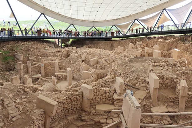 Foto - 2024’ün parlayan yıldızı Göbeklitepe, yerli ve yabancı turisti cezbediyor: Göbeklitepe ziyaretçi rekorlarını altüst etti