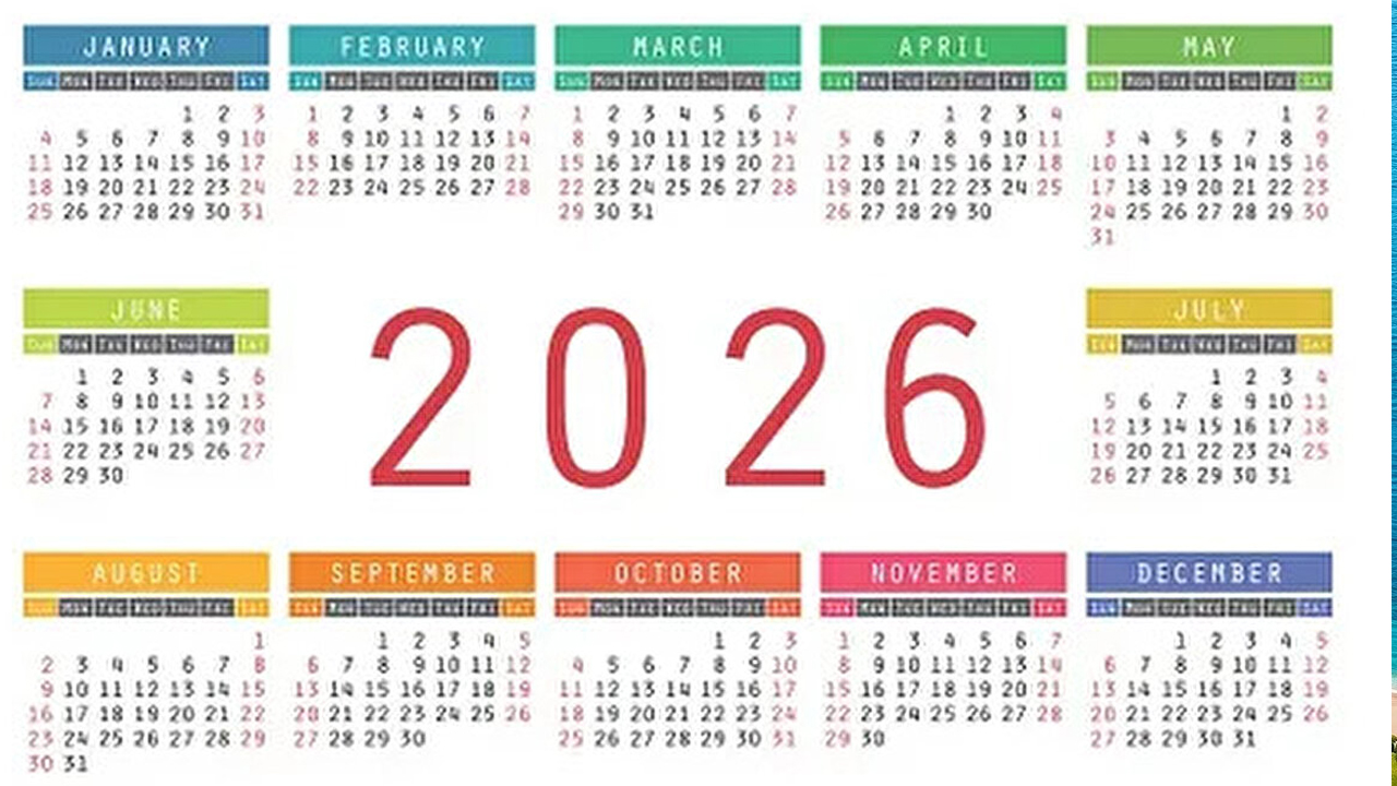 Foto - 2026 tatil yılı olacak: 11,5 gün izinle 43 gün tatil! 2026 resmi tatil takvimi!