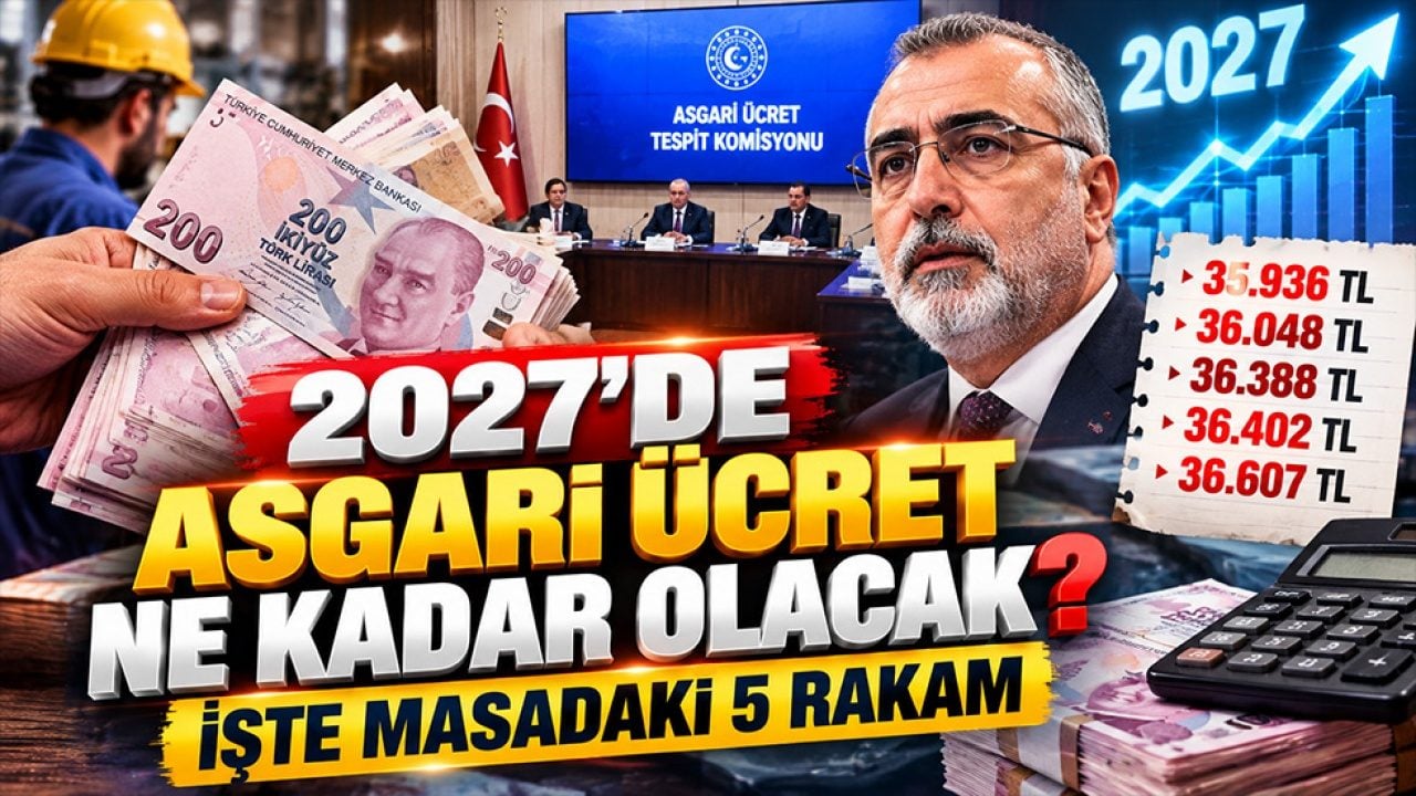 2027’de asgari ücret ne kadar olacak? İşte masadaki 5 rakam