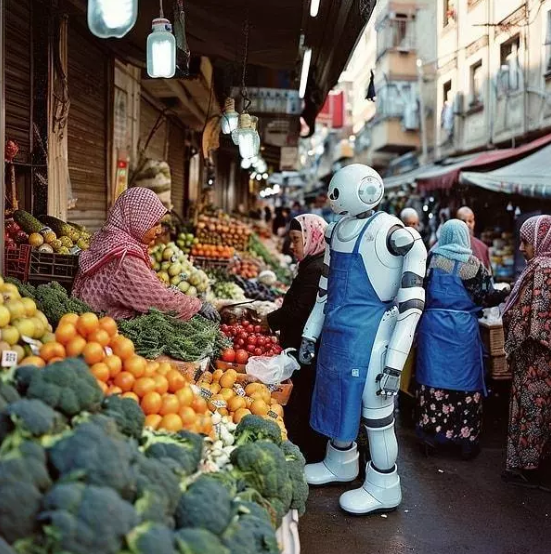 Foto - 2053 yılında Türkiye'de esnaflık... İşte akıllara durgunluk veren o kareler!