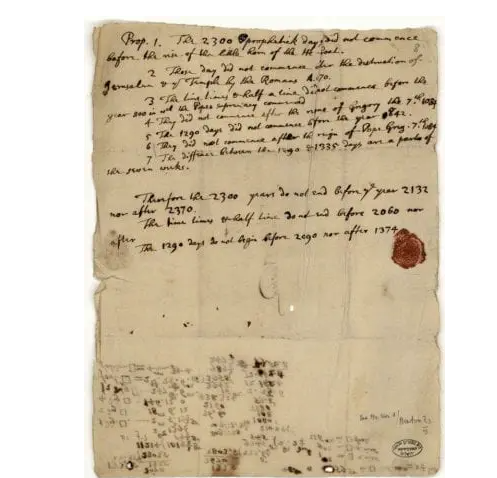 Foto - 2060 yılında ne olacak? Isaac Newton'un el yazması dünya gündemini altüst etti