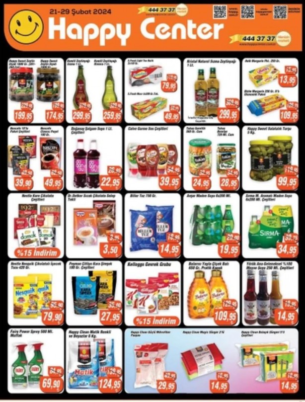 Foto - 21 - 29 Şubat Happy Center'in indirimli ürünleri! Happy Center'de gıda ve hijyen ürünlerinde indirim