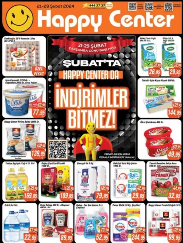 Foto - 21 - 29 Şubat Happy Center'in indirimli ürünleri! Happy Center'de gıda ve hijyen ürünlerinde indirim
