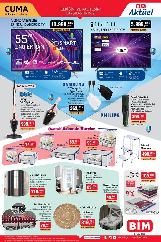 Foto - 22 Eylül'de herkes BİM'e akın edecek! O ürünlerde yüzde 40'lık dev indirim başlıyor