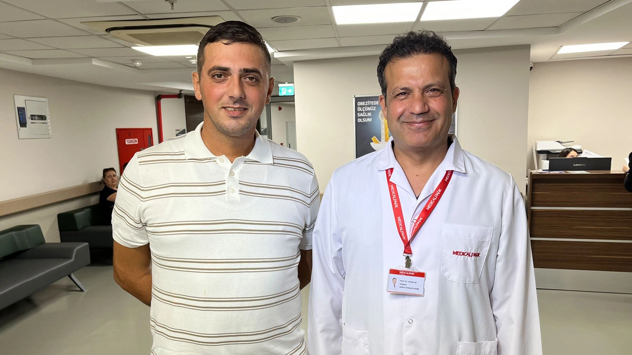 22 santimetrelik tümör çıkarıldı! 2,5 milyonda bir görülen vaka