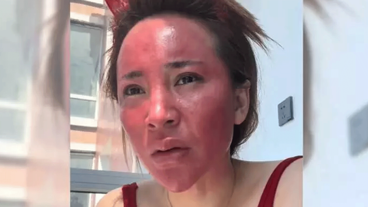 Foto - 22 yıl makyajını temizlemedi! Çinli kadının son hali şok etti!