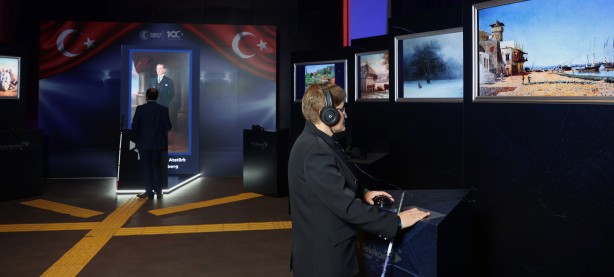 Foto - 24 Aralık’a kadar ziyaret edebilirsiniz! ‘Tablolar Konuşuyor Dijital Resim Sergisi’ AKM’de! 