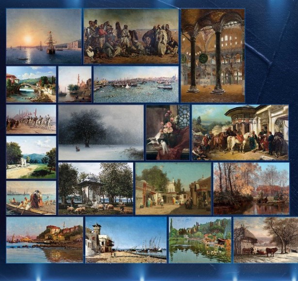 Foto - 24 Aralık’a kadar ziyaret edebilirsiniz! ‘Tablolar Konuşuyor Dijital Resim Sergisi’ AKM’de! 