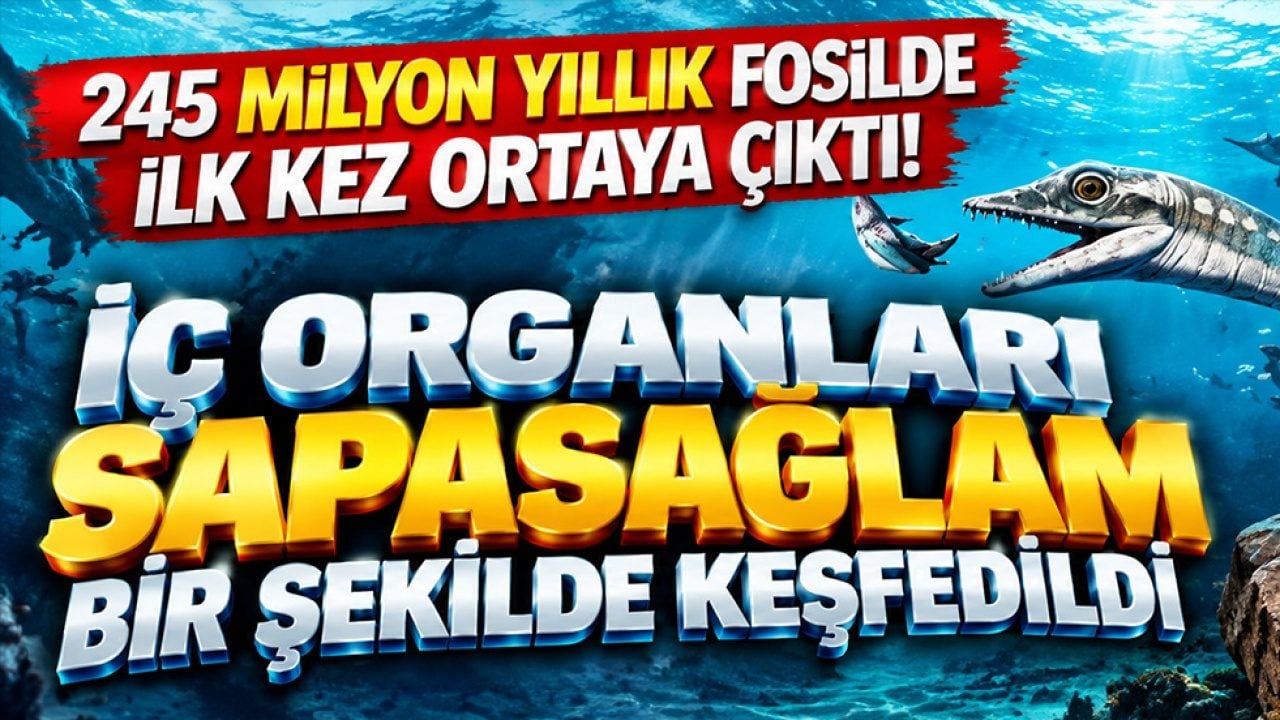 245 milyon yıllık fosili açtılar! İçinden çıkanlar bilim dünyasını şaşkına çevirdi
