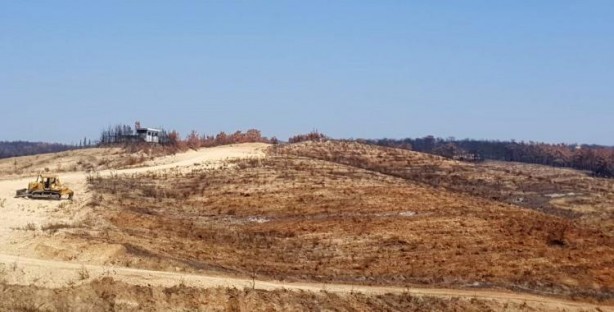 Foto - 25 gün sonra bile içten içe yanıyor