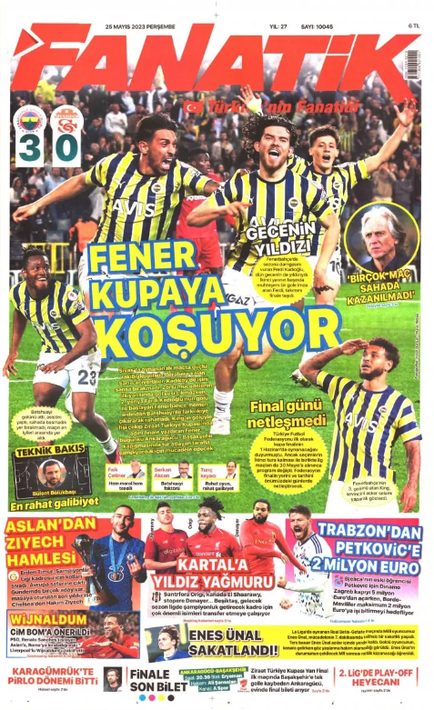 Foto - 25 Mayıs Perşembe gazete manşetleri