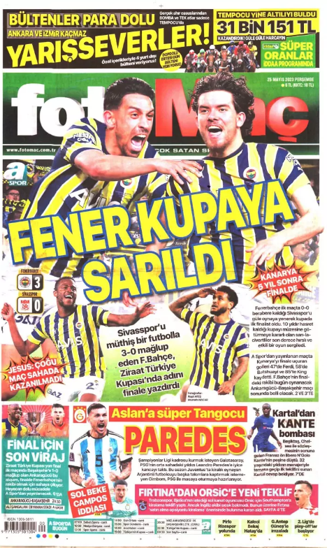 Foto - 25 Mayıs Perşembe gazete manşetleri