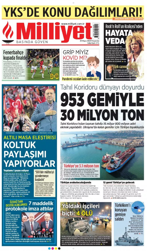 Foto - 25 Mayıs Perşembe gazete manşetleri