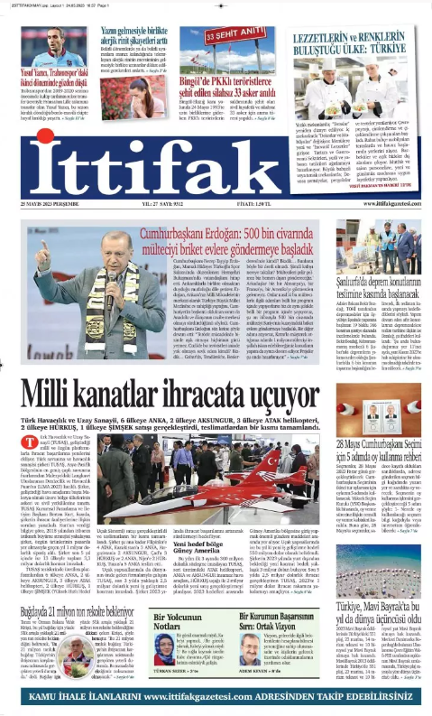 Foto - 25 Mayıs Perşembe gazete manşetleri