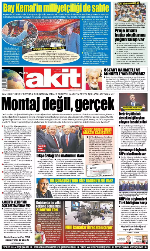 Foto - 25 Mayıs Perşembe gazete manşetleri