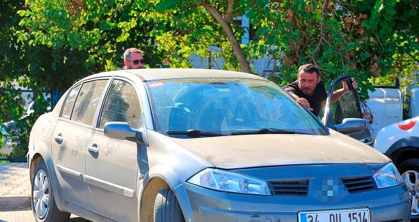 250 kilometre uzakta bulundu! Bakın tartıştığı kişinin arabasına ne yaptı