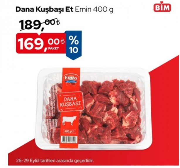 Foto - 26-29 Eylül’de çok sayıda üründe fırsat! BİM'de indirim rüzgarı devam ediyor