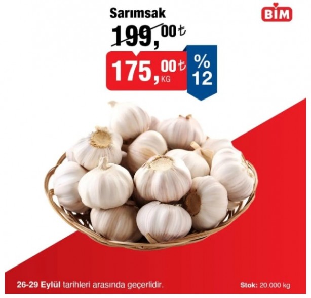 Foto - 26-29 Eylül’de çok sayıda üründe fırsat! BİM'de indirim rüzgarı devam ediyor