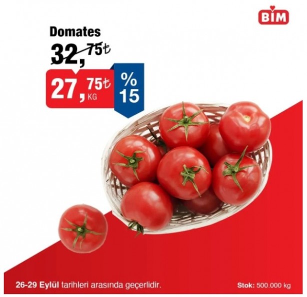 Foto - 26-29 Eylül’de çok sayıda üründe fırsat! BİM'de indirim rüzgarı devam ediyor