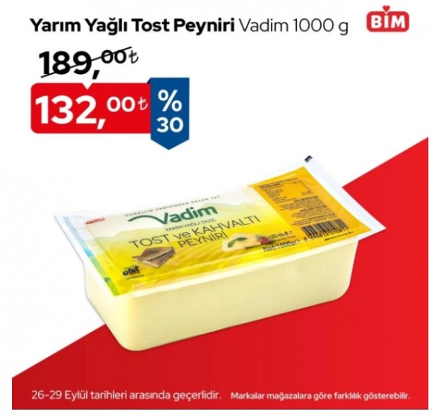 Foto - 26-29 Eylül’de çok sayıda üründe fırsat! BİM'de indirim rüzgarı devam ediyor