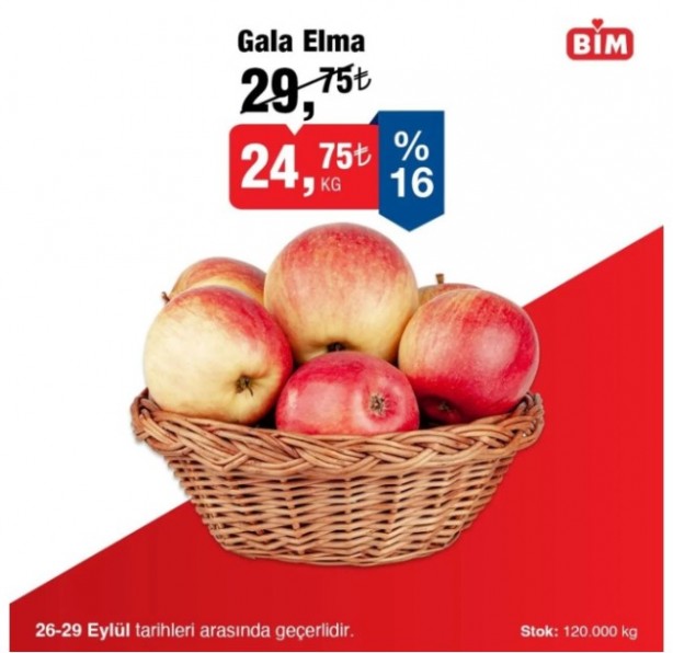 Foto - 26-29 Eylül’de çok sayıda üründe fırsat! BİM'de indirim rüzgarı devam ediyor