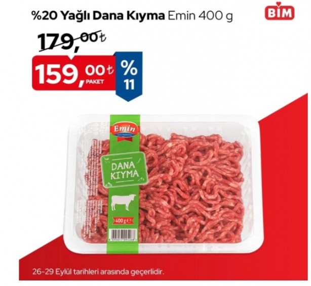 Foto - 26-29 Eylül’de çok sayıda üründe fırsat! BİM'de indirim rüzgarı devam ediyor