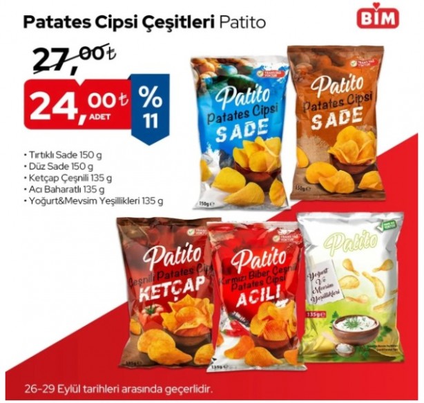 Foto - 26-29 Eylül’de çok sayıda üründe fırsat! BİM'de indirim rüzgarı devam ediyor