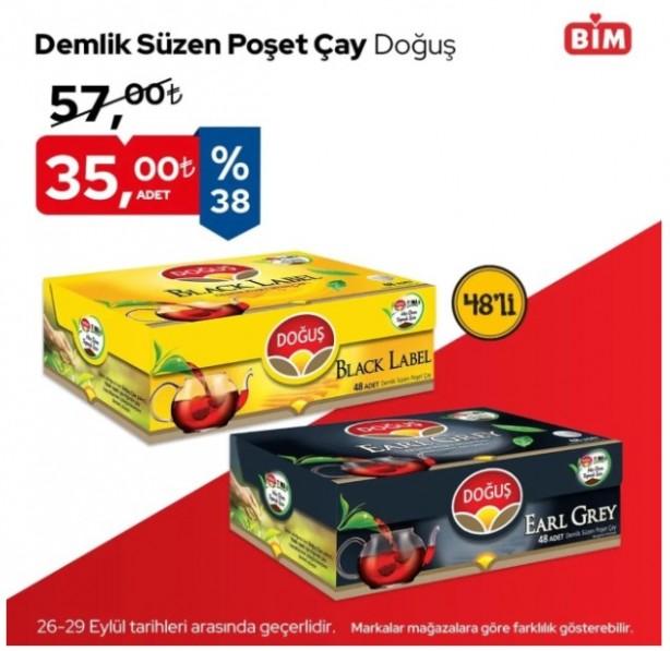 Foto - 26-29 Eylül’de çok sayıda üründe fırsat! BİM'de indirim rüzgarı devam ediyor