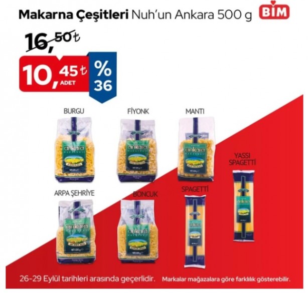 Foto - 26-29 Eylül’de çok sayıda üründe fırsat! BİM'de indirim rüzgarı devam ediyor