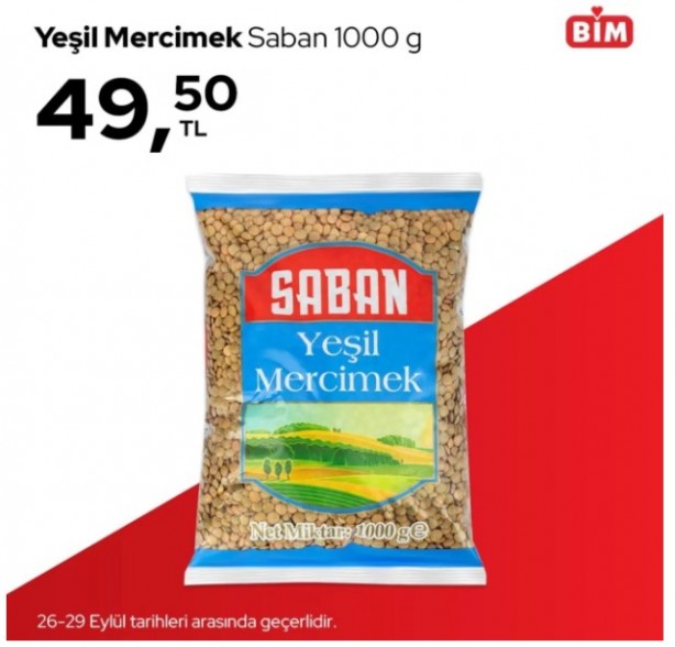 Foto - 26-29 Eylül’de çok sayıda üründe fırsat! BİM'de indirim rüzgarı devam ediyor