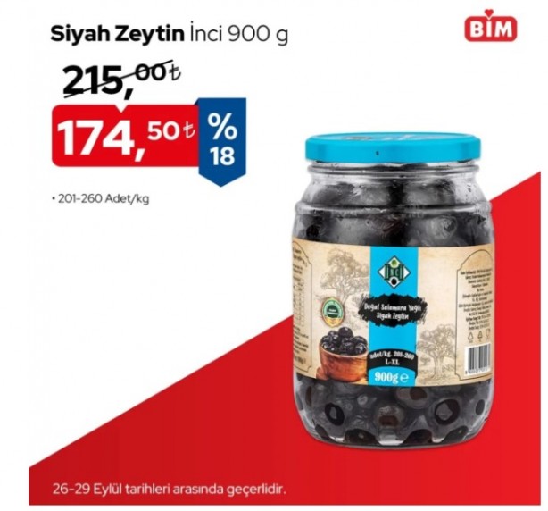 Foto - 26-29 Eylül’de çok sayıda üründe fırsat! BİM'de indirim rüzgarı devam ediyor