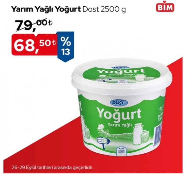 Foto - 26-29 Eylül’de çok sayıda üründe fırsat! BİM'de indirim rüzgarı devam ediyor