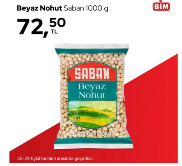 Foto - 26-29 Eylül’de çok sayıda üründe fırsat! BİM'de indirim rüzgarı devam ediyor