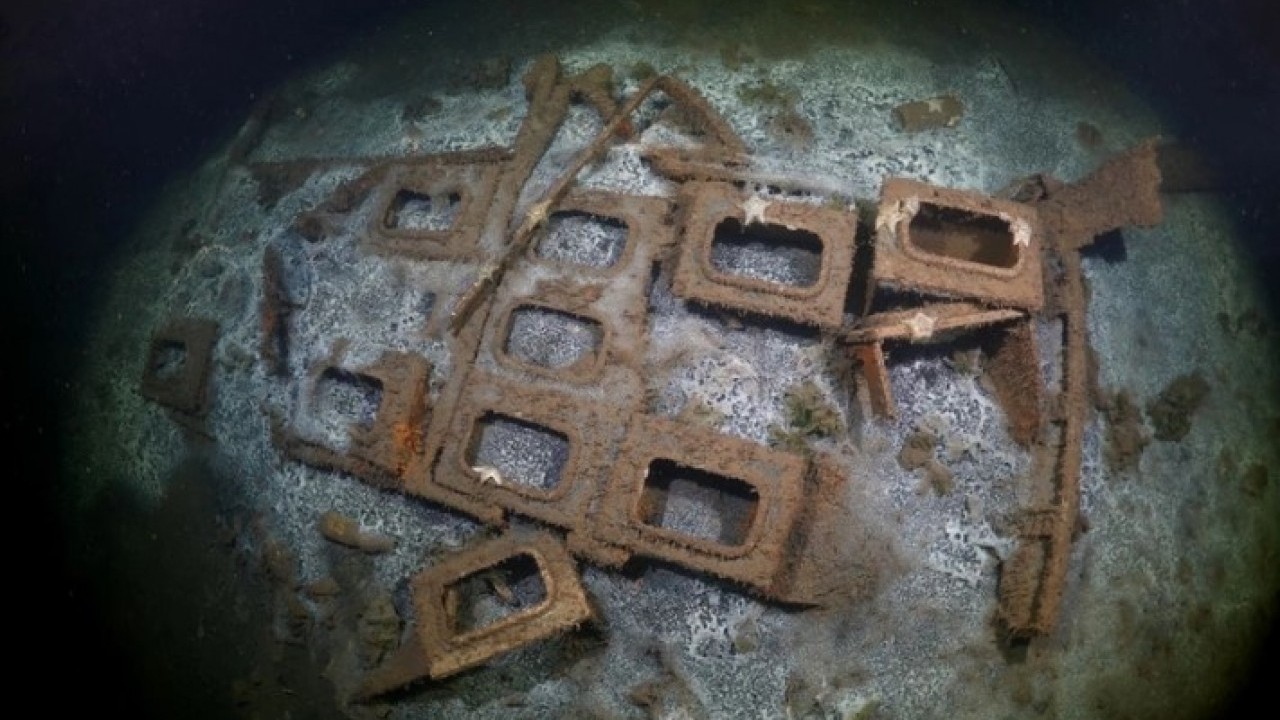 Foto - 26 yıl sonra görüntülendi: Gölcük'teki batık mahalle gün yüzüne çıktı!