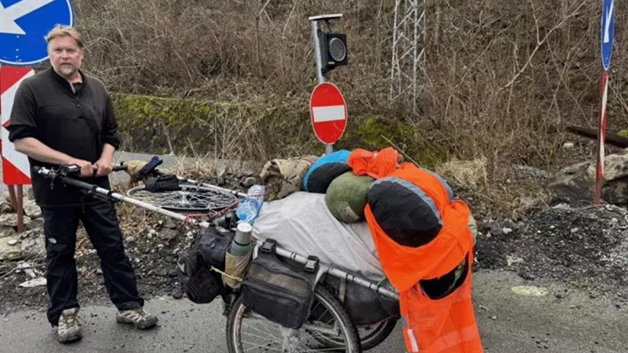 Foto - 26 yıldır yürüyordu: Okyanusu geçip Türkiye'ye ulaştı!
