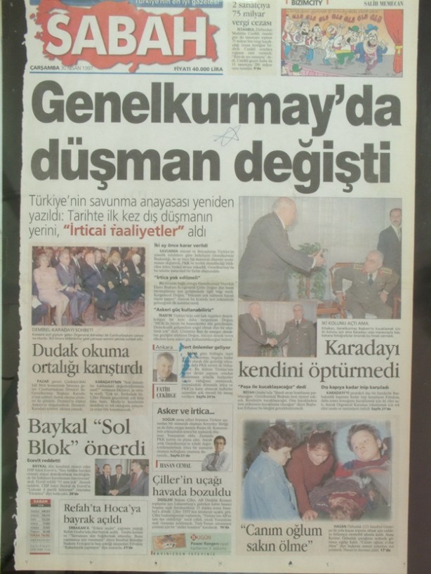 Foto - 28 Şubatta ahlaksız manşet