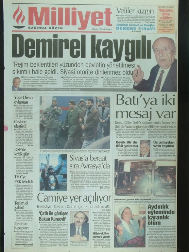 Foto - 28 Şubatta ahlaksız manşet