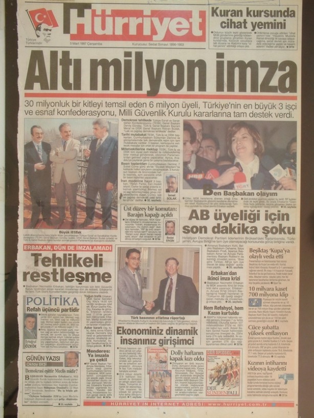 Foto - 28 Şubatta ahlaksız manşet