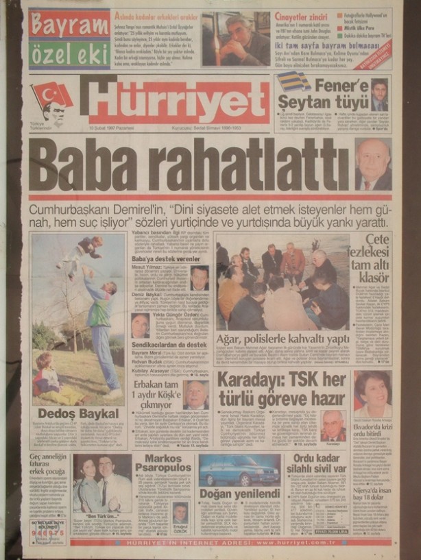 Foto - 28 Şubatta ahlaksız manşet