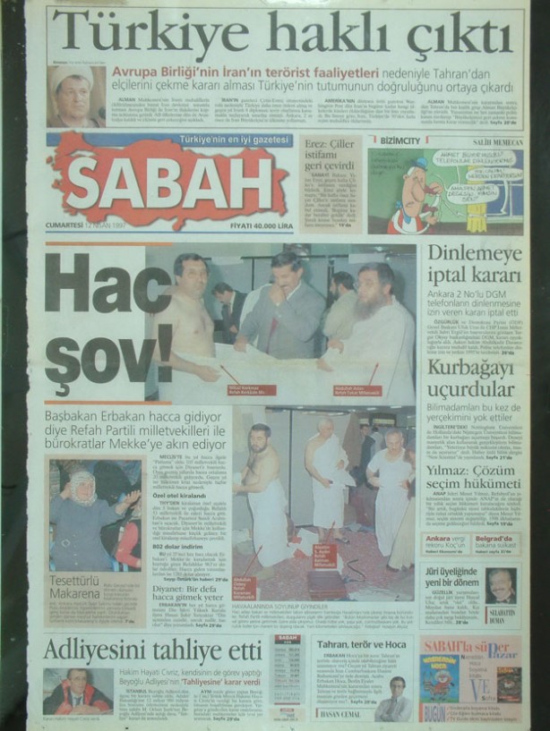 Foto - 28 Şubatta ahlaksız manşet