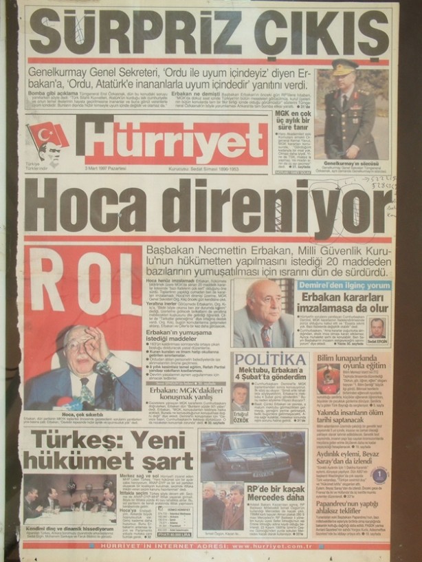 Foto - 28 Şubatta ahlaksız manşet