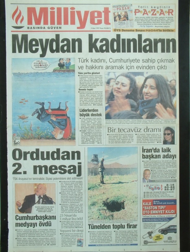 Foto - 28 Şubatta ahlaksız manşet