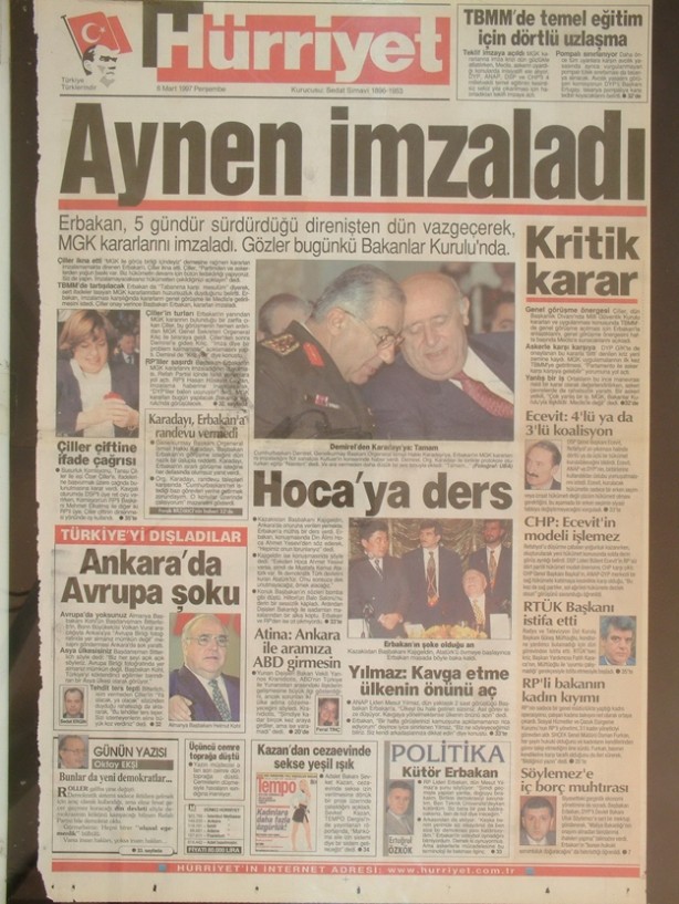 Foto - 28 Şubatta ahlaksız manşet