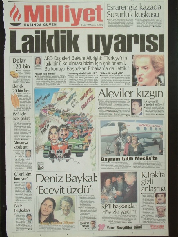 Foto - 28 Şubatta ahlaksız manşet