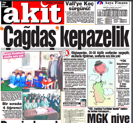 Foto - 28 Şubatta Akit'in dik duruşu