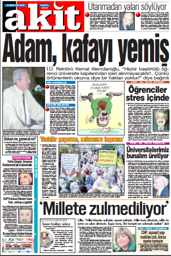 Foto - 28 Şubatta Akit'in dik duruşu