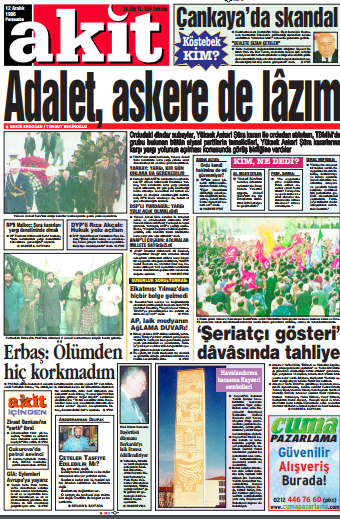Foto - 28 Şubatta Akit'in dik duruşu